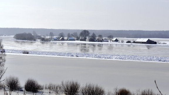 Ūdens līmenis Daugavā Daugavpils apkaimē atkal sācis celties - 8