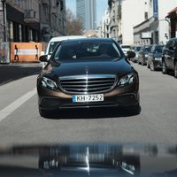 Foto: Latvijā prezentēts jaunais 'Mercedes' E-klases modelis