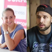 Latvijas sporta jaunais 'saldais pārītis' – Ostapenko un Karašausks