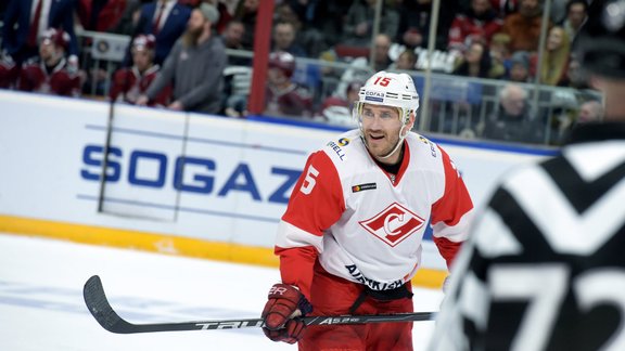 Hokejs, KHL spēle: Rīgas Dinamo - Maskavas Spartak - 42