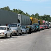 Terehovā būtiski samazinājusies automašīnu rinda