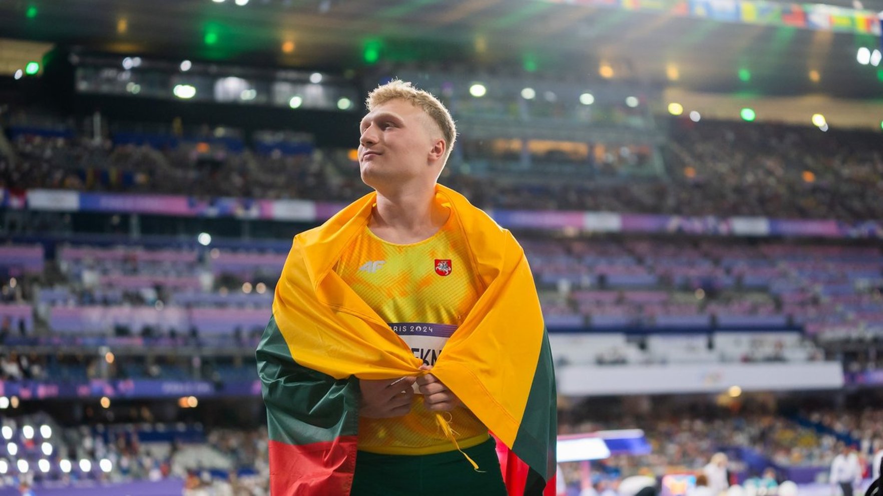 Galvenais favorīts diska mešanā Alekna izcīna sudrabu Lietuvai