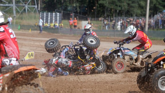 Pasaules čempionāts motokrosā blakusvāģiem Ķegumā, 2.diena - 18