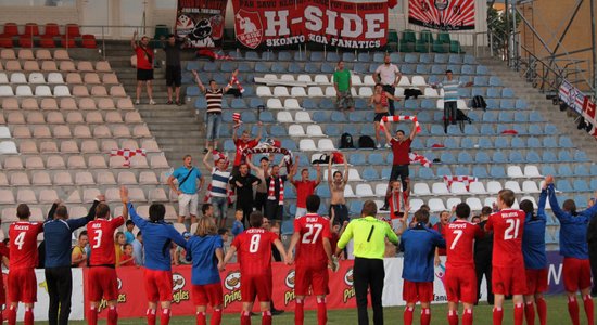 Отличный старт латвийских клубов в еврокубке: две победы и ничья