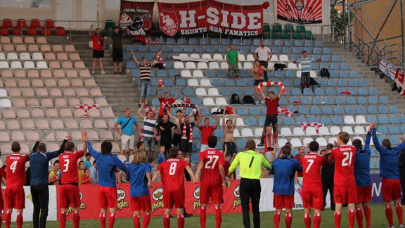 UEFA Eiropas līga: SKONTO - Tiraspol - 91