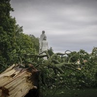 Foto un video atskats: Kā Latvija pārcieta postošo vētru