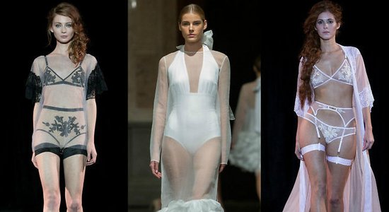 RFW День 1: Пикантное белье, деним и кружево и изысканная идеальность M-Couture