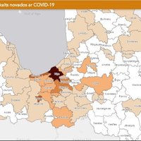 Covid-19 Latvijā – saslimšana joprojām konstatēta 55 novados; straujākais pieaugums – Rīgā