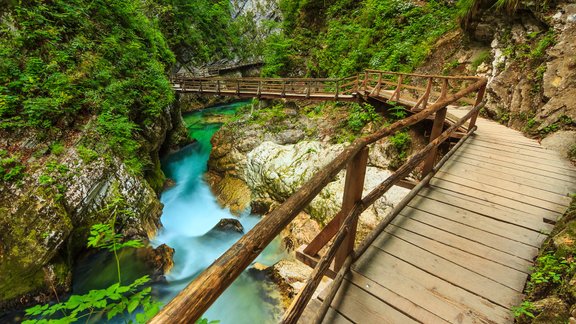 Vintgar Gorge, Slovēnija, Vintgara aiza