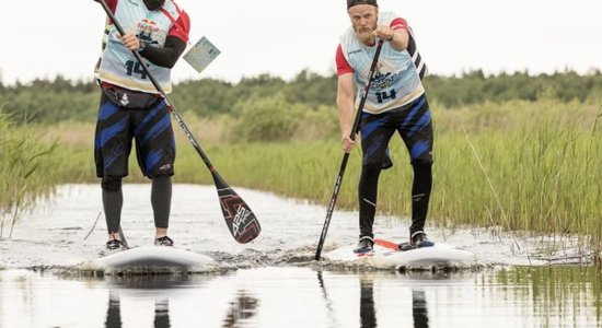 Nedēļas nogalē Engures ezera labirintos notiks SUP dēļu rogaininga sacensības