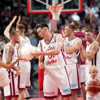 Latvijas basketbolistiem neizdodas sasmelt izlieto pārbaudē pret Somiju