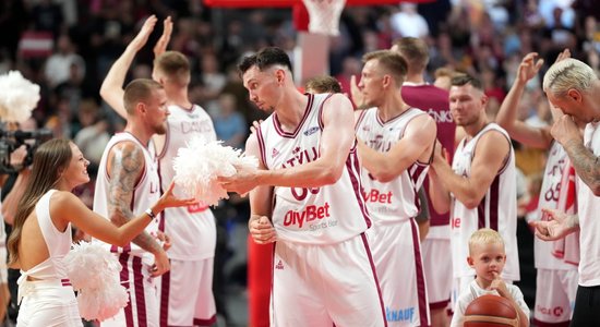 Latvijas basketbolistiem neizdodas sasmelt izlieto pārbaudē pret Somiju