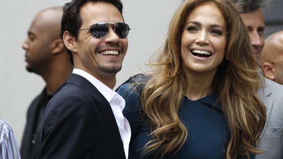 Marc Anthony and Jennifer Lopez