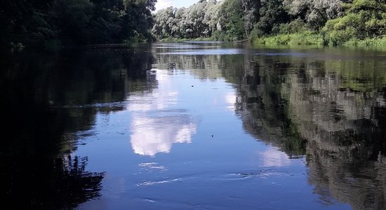 Laivu brauciens pilsētnieku gaumē: Aiviekste vasarā