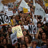 Madridē tūkstošiem cilvēku protestē pret vēršu cīņām