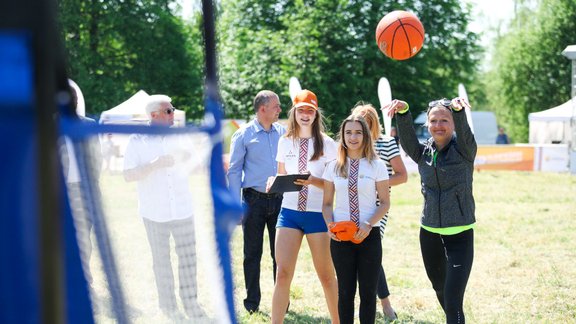 Sporta un izklaides pasākums "Enerģiju olimpiešiem"