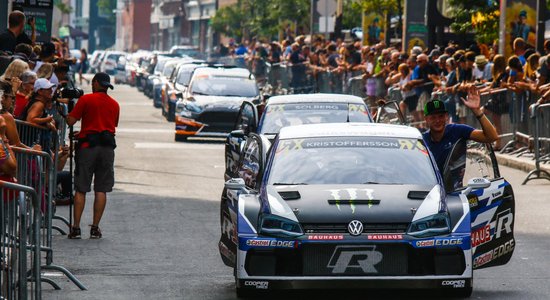 Vecrīgā notiks 'Neste World RX of Latvia' sacensību dalībnieku parāde