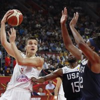 Bogdanovičs un Serbija sagādā ASV basketbolistiem vēsturiski sliktāko rezultātu