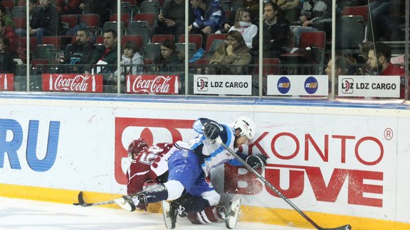 Hokejs, KHL spēle: Rīgas "Dinamo" - Minskas "Dinamo" - 22