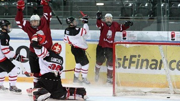 Latvia - Canada, Championship U-18