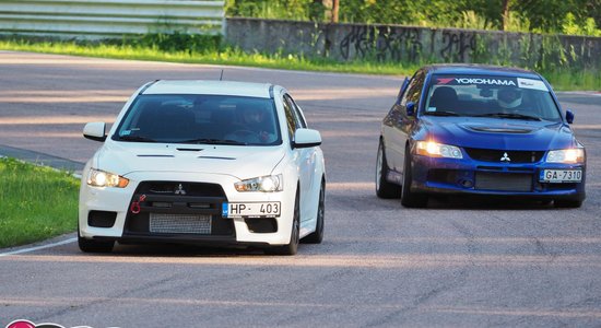 Minišosejas 3. posmā uzvaru izcīna Batraks ar 'Mitsubishi Evo'