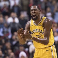 Ar Duranta 51 punktu nepietiek 'Warriors' uzvarai pār NBA līdervienību 'Raptors'