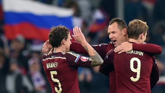 Pavel Mamaev, Sergei Ignashevich, Aleksandr Kokorin 