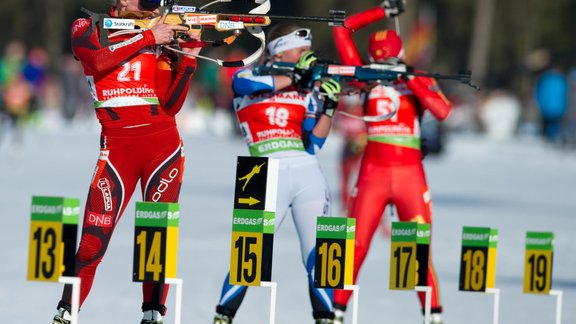 biatlons sievietes