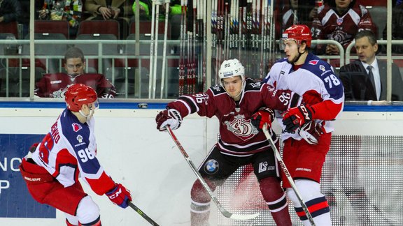 Hokejs, KHL spēle: Rīgas Dinamo - Maskavas CSKA - 11