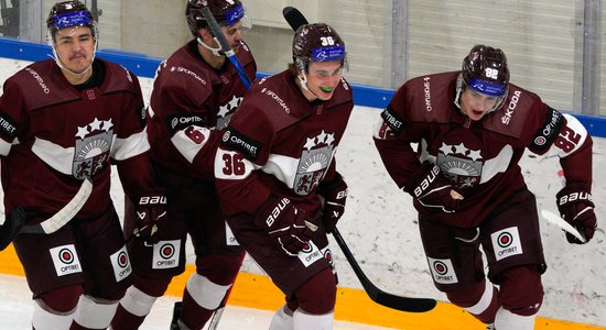 Сборная Латвии провела первые контрольные матчи перед ЧМ-2024  