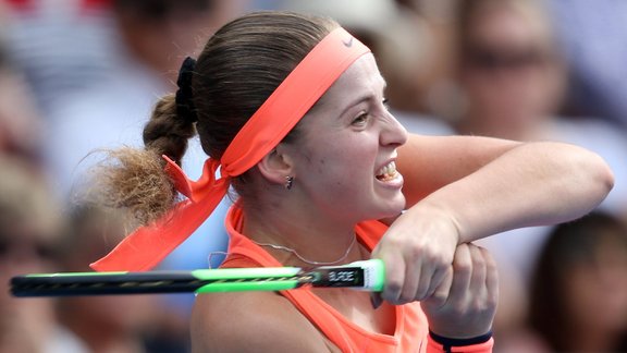 Teniss, Oklendas WTA turnīrs. Jeļena Ostapenko - 1