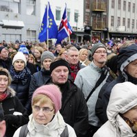 В Исландии тысячи жителей протестуют против отказа от членства в ЕС