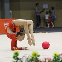 Latvijas Jaunatnes vasaras olimpiādē sadalīti pirmie medaļu komplekti mākslas vingrošanā