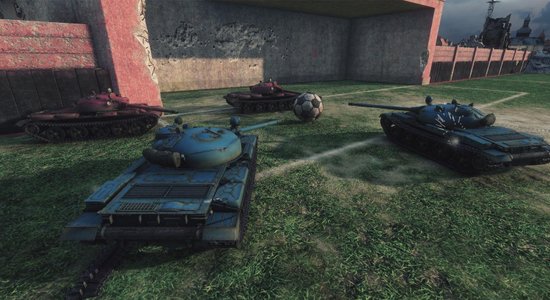 В World of Tanks можно будет сыграть в футбол на танках