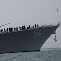 ASV karakuģis izbraucis cauri Taivānas šaurumam