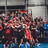 Foto: Latvija turpina dominēt jaunieviestajos 3x3 turnīros – latvieši pirmie čempioni florbolā