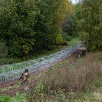 Igaunija sāk pagaidu nožogojuma būvi pie austrumu robežas