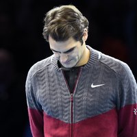 Federers savainojuma dēļ atsakās no dalības sezonas noslēguma turnīra finālspēlē