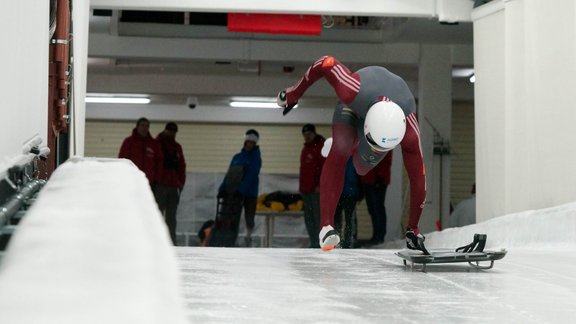 Skeletons, pasaules junioru čempionāts Siguldā. Treniņi. - 26