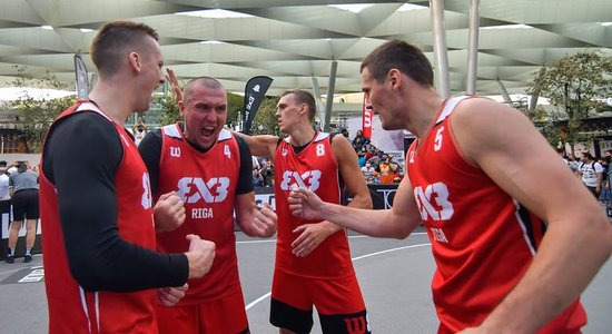 Miezis un Lasmanis nonākuši pasaules 3x3 basketbola ranga virsotnē