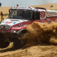 Fotoreportāža: Krievijas atbilde Dakarai - rallijreids 'Zīda ceļš'