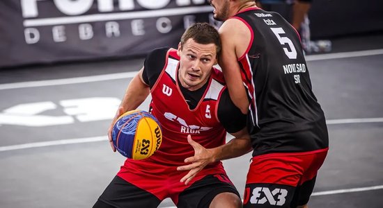 'Rīgas' 3x3 basketbolisti Prāgas 'Masters' turnīrā nepārvar ceturtdaļfinālu