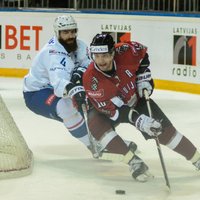 Latvijas hokeja izlase negūst vārtus spēlē pret Franciju