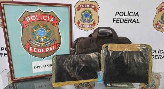 ФОТО. В Бразилии задержан 19-летний наркокурьер из Латвии: изъято более 3 кг кокаина