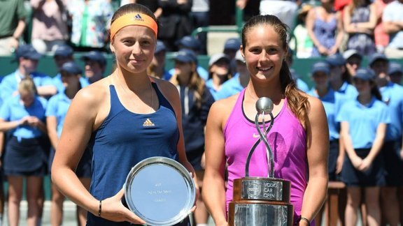 Daria Kasatkina and Jelena Ostapenko