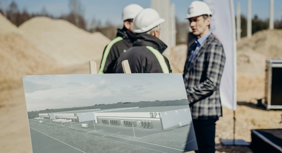 Foto: Stopiņu novadā sāk būvēt 45 miljonus eiro vērtu industriālo parku