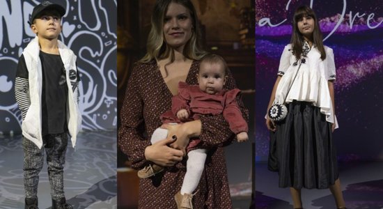 ФОТО: Третий день осенней сессии Рижской недели моды: детская мода
