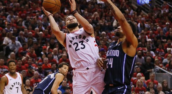 'Raptors' NBA izslēgšanas turnīrā zaudē 'Magic' komandai