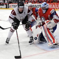 Latvijas hokeja izlase aizvada pirmo pārbaudes spēli pret Norvēģiju