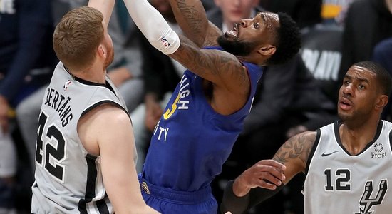 Bertāns NBA izslēgšanas turnīru sāk ar uzvaru